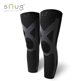 【sNug 給足呵護】運動壓縮全腿套 登山 機能加壓腿套 馬拉松專用 壓力襪 慢跑機能腿套1雙(M號)