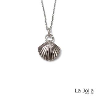 【La Jolla】美人寶貝純鈦墜鍊(銀色)