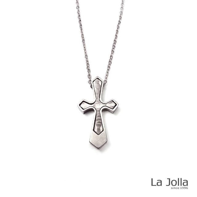 【La Jolla】信仰 純鈦墜項鍊(銀色)
