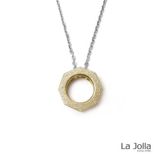 【La Jolla】百變幾何 純鈦墜項鍊(雙色)