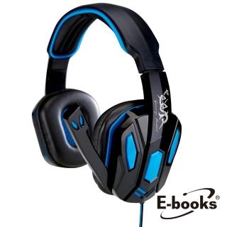 【E-books】頭戴耳機麥克風(電競/音量調整/贈轉接線)