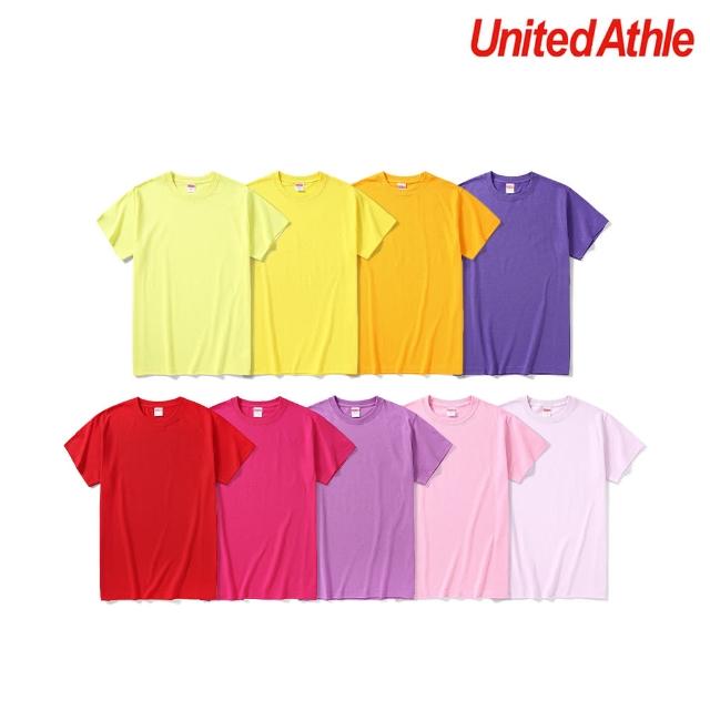 【United Athle】鮮豔色2-彩色-日本授權 5001-01 5.6OZ 舒適 短T(舒適 短T 素T)