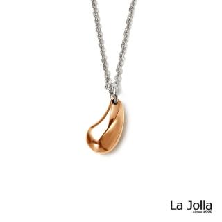【La Jolla】費加洛之戀 純鈦墜項鍊(玫瑰金)