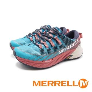 【MERRELL】女 AGILITY PEAK 4 GTX戶外健身輕量型慢跑越野鞋 女鞋(藍)
