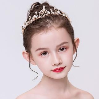 【UNICO】兒童 迷人公主風皇冠花環表演拍照最佳配飾(髮飾/配件/聖誕)