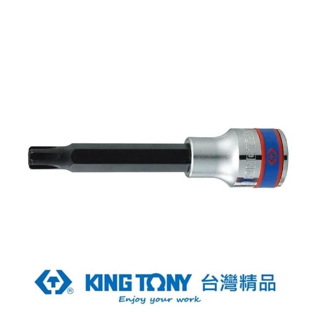 【KING TONY 金統立】專業級工具1/2 DR.六齒軸心起子頭套筒M13(KT404913)