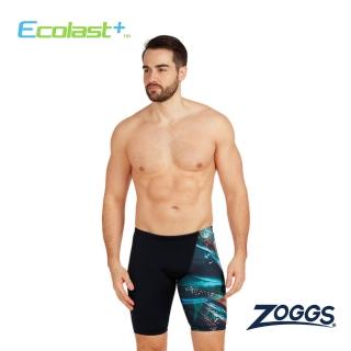 【Zoggs】男性《秘境彩幽靈》 運動及膝泳褲(游泳/海邊/比賽/競賽/訓練/鐵人/三鐵)