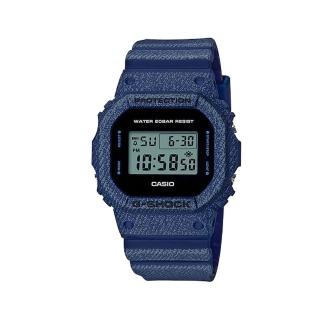 【CASIO 卡西歐】G-SHOCK 電子錶 橡膠錶帶 防水200米(DW-5600DE-2D)