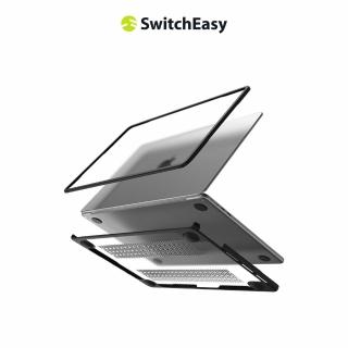 【SwitchEasy 魚骨牌】MacBook Pro 14吋 Defender 透明筆電保護殼(支援 M2/M1)