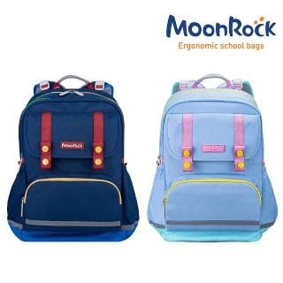 【MoonRock】SP200系列 2023款素色成長型護脊書包-共6款適合120-160公分(20mm厚肩帶背起來超輕鬆)