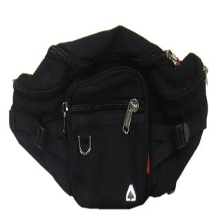 【SNOW.bagshop】腰包大容量主袋+外袋共六層外袋可5.5寸手機腰背肩背(斜側背工作工具袋隨身防水帆布)