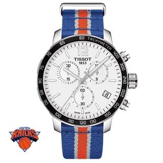 【TISSOT 天梭 官方授權】NBA 紐約尼克隊特別版石英腕錶-42mm 畢業 禮物(T0954171703706)