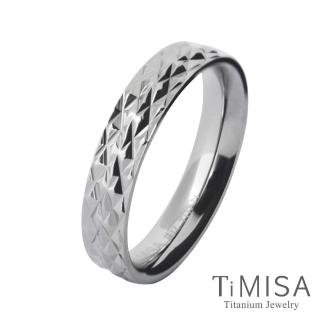 【TiMISA】永恆閃耀 純鈦戒指(細版)