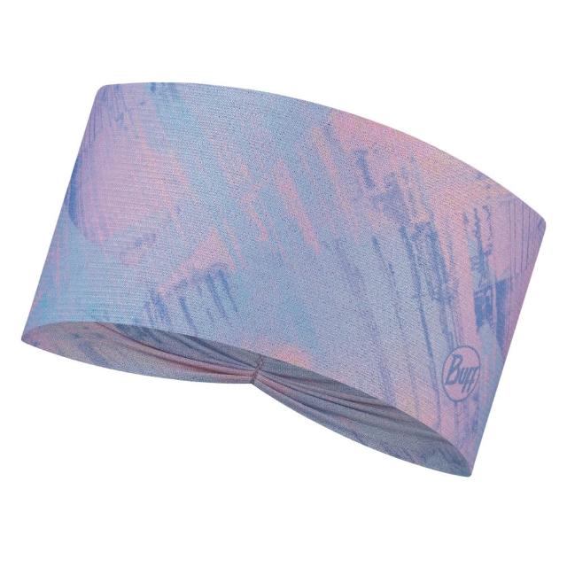 【BUFF】Coolnet抗UV 運動造型頭帶 少女嫩紫(運動/旅行/登山健行/頭巾)