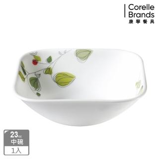 【CORELLE 康寧餐具】方形23oz小碗-綠野微風(2323)