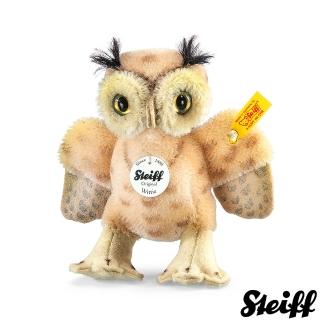 【STEIFF德國金耳釦泰迪熊】Wittie owl 貓頭鷹(動物王國_黃標)