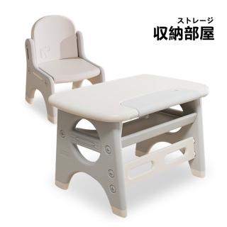 【收納部屋】圓潤邊角安全兒童書桌椅組(書桌 兒童桌椅 書桌椅)