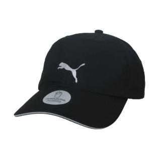 【PUMA】棒球帽-鴨舌帽 帽子 老帽 遮陽帽 黑銀(05291101)