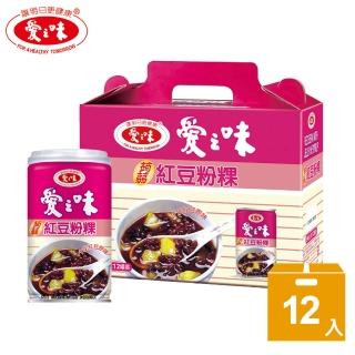 【愛之味】蒟蒻紅豆粉粿禮盒340gx12入