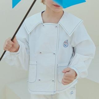 【Roan Jane】輕薄夏季水手白風衣外套(TM2304-394)