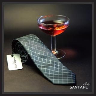 【SANTAFE】韓國進口中窄版7公分流行領帶 KT-128-1601001(韓國製)