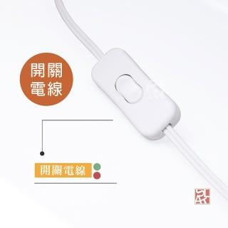 【鹽夢工場】台灣製白色開關式鹽燈專用電線