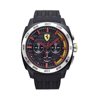 【FERRARI】狂速賽車大鏡面時尚計時腕錶(46mm/0830202)