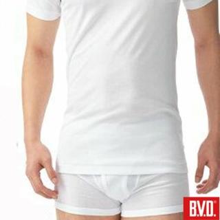 【BVD】時尚型男純棉針織平口褲(白5件組)