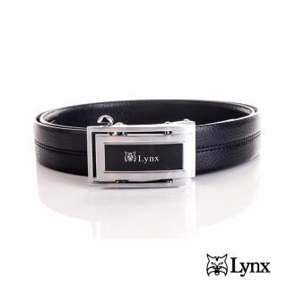 【Lynx】男用自動扣紳士皮帶 LY11-8119-99(訂婚禮生日禮)