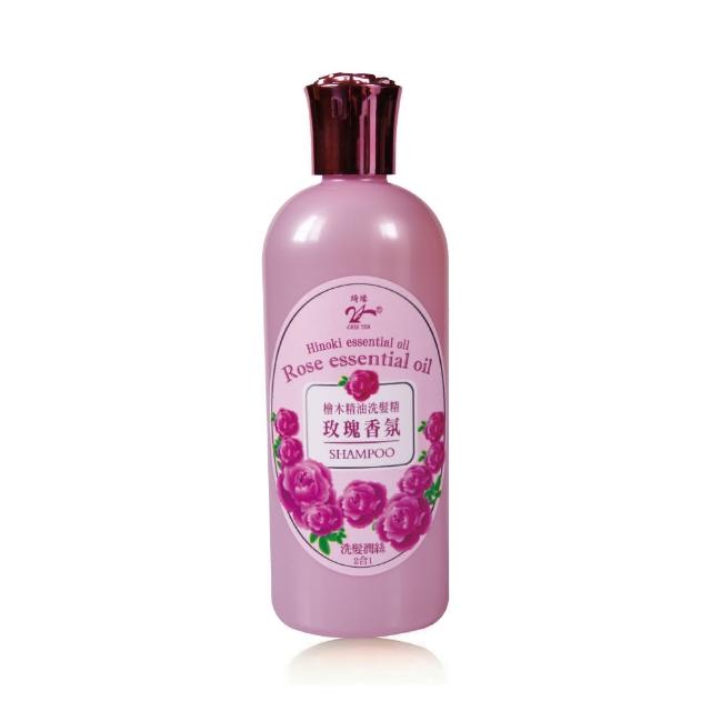 【綺緣】玫瑰檜木香氛洗髮精6件組