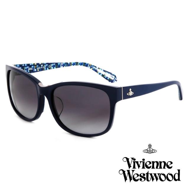 【Vivienne Westwood】英國精品時尚造型太陽眼鏡(VW78703-藍色)