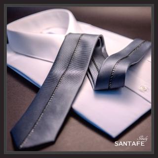 【SANTAFE】韓國進口中窄版7公分流行領帶KT-188-1601001(韓國製)