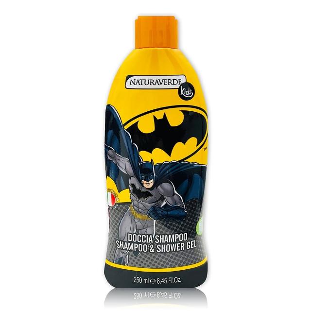 【義大利進口 Batman】有機植萃洗髮沐浴乳(250ml)