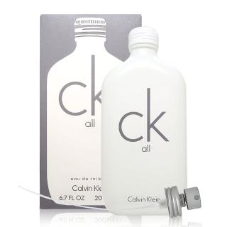 【Calvin Klein 凱文克萊】CK all 中性淡香水 EDT 200ml(平行輸入)