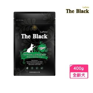 【LaPetz 樂倍】The Black（黑酵母）超低敏性蟲蛋白全犬糧 400g/包(狗糧、狗飼料、犬糧)