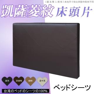 【HOME MALL-凱薩琳紋】單人3.5尺床頭片(4色)