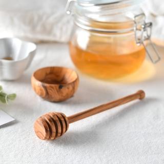 【丹麥 Scanwood】橄欖木蜂蜜棒 蜂蜜匙 蜂蜜杓 蜂蜜攪拌棒