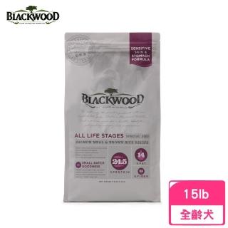 【BLACKWOOD 柏萊富】功能性全齡腸胃保健配方（鮭魚+糙米）15磅/6.8kg
