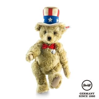 【STEIFF德國金耳釦泰迪熊】Uncle Sam Teddy Bear(海外版)