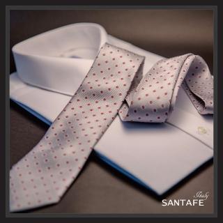 【SANTAFE】韓國進口中窄版7公分流行領帶 KT-128-1601003(韓國製)