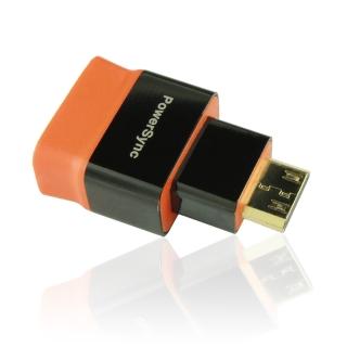【群加 Powersync】Mini HDMI C-Type To HDMI母 尊爵版 鍍金接頭 相機專用轉接頭(HDMI4-KAMMNC)