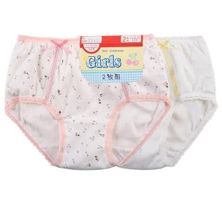 【一王美】一王美台灣製前片蕾絲兔子女童褲-6件組(隨機取色)