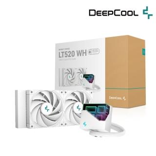 【DeepCool】九州風神 LT520 WH CPU一體式240水冷散熱器