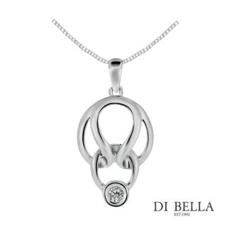 【DI BELLA】耀眼時刻 天然真鑽墜鍊(3分)