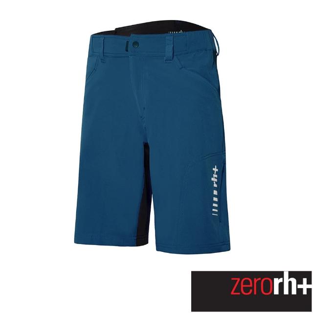 【ZeroRH+】義大利男仕MTB運動短褲(藍色 ECU0771_842)