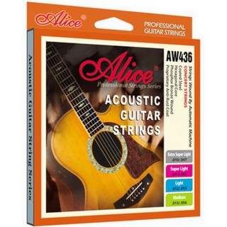 【Alice】AW436-M 進口民謠吉他套弦(13-56)