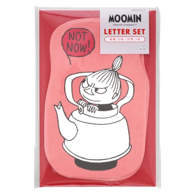 【sun-star】Moomin嚕嚕米 造型信封信紙組 小不點亞美 搗蛋