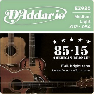 【D’Addario】EZ920 民謠吉他套弦(12-54)