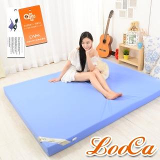 【LooCa】抗菌防蹣防水12cm釋壓記憶床墊(加大6尺)