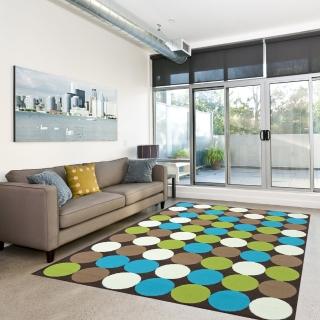 【Ambience】比利時Luna 現代地毯--彩聚(160x225cm)